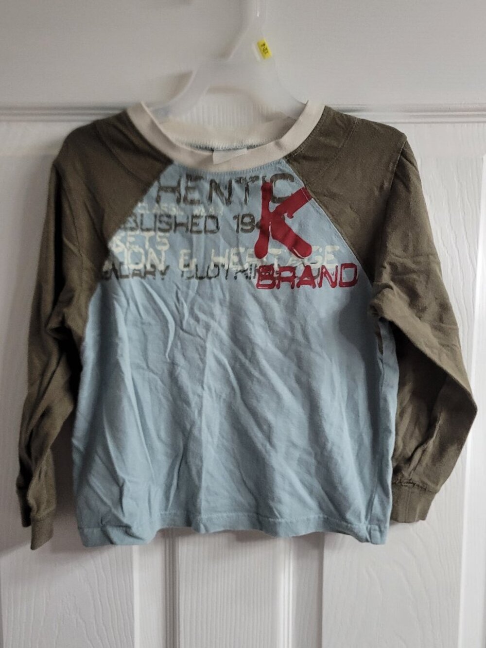 #876 FREE W PURCHASE Krickers Long Sleeve Shirt sz 6 6X